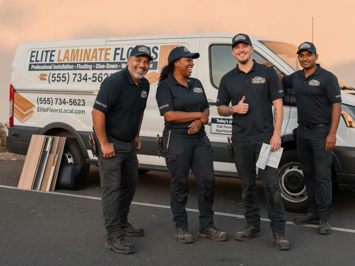 Laminate flooring installation company in Stanton, ND